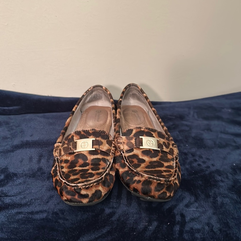 Giani Bernini Leopard Print loafers